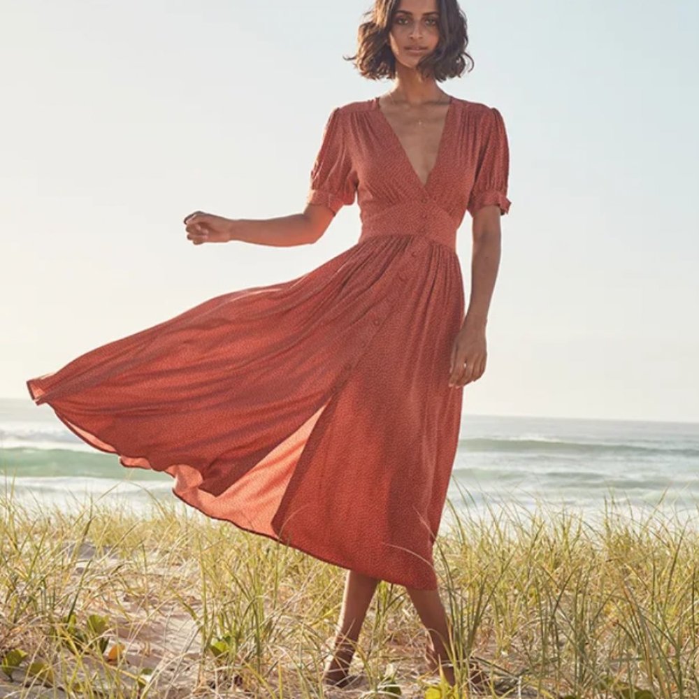 Auguste Florence Midi Dress (NWT)